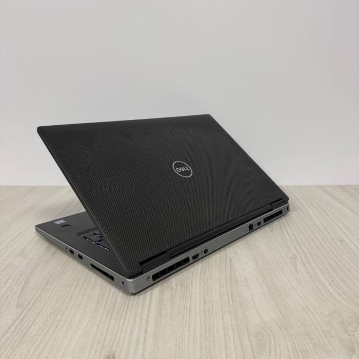 Мобільна робоча станція Dell Precision 7740 / 17.3" (1920x1080) IPS / Intel Core i7-9850H (6 (12) ядер по 2.6 - 4.6 GHz) / 32 GB DDR4 / 512 GB SSD M.2 / nVidia Quadro RTX 5000, 16 GB GDDR6, 256-bit / WebCam б/в - зображення 6
