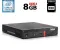 Неттоп Lenovo ThinkCentre M720q Tiny USFF / Intel Core i3-8100T (4 ядра по 3.1 GHz) / 8GB DDR4 / 120GB SSD / Intel UHD Graphics 630 / USB 3.1 / Блок живлення б/в
