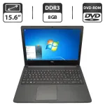 Ноутбук Dell Vostro 3558 / 15.6" (1366x768) TN / Intel Pentium 3805U (2 ядра по 1.9 GHz) / 8 GB DDR3 / 320 GB HDD / Intel HD Graphics / WebCam / DVD-ROM б/в