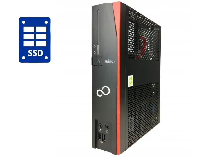 Неттоп Fujitsu FUTRO S720 USFF / AMD GX-217GA (2 ядра по 1.65 GHz) / 4 GB DDR3 / 30 GB SSD / AMD Radeon HD 8280E / Win 7 + Wi-Fi б/в - зображення 1