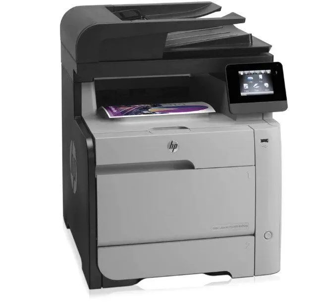БФП HP Color LaserJet Pro M476nw / Лазерний кольоровий друк / 600x600 dpi / A4 / 21 стор/хв / USB 2.0, Ethernet / WiFi б/в - зображення 2