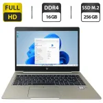 Ультрабук HP EliteBook 840 G5 / 14" (1920x1080) IPS / Intel Core i5-8365U (4 (8) ядра по 1.6 - 4.1 GHz) / 16 GB DDR4 / 256 GB SSD M.2 / Intel UHD Graphics 620 / WebCam б/в