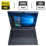 Мобільна робоча станція Dell Precision 3540 / 15.6" (1920x1080) IPS / Intel Core i5-8365U (4 (8) ядра по 1.6 - 4.1 GHz) / 8 GB DDR4 / 256 GB SSD / Intel UHD Graphics / WebCam б/в