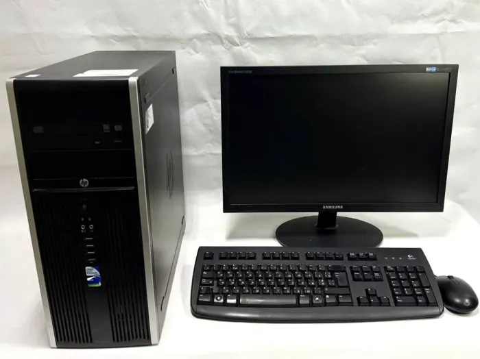 Комплект ПК: HP Compaq 8300 Elite Convertible Tower / Intel Core i5-3470 (4 ядра по 3.2 - 3.6 GHz) / 8 GB DDR3 / 500 GB HDD / Intel Graphics + Монітор Б-клас Samsung SyncMaster E2220NW / 22" (1680x1050) TN / VGA б/в - зображення 2