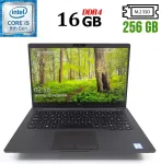 Ультрабук Б-клас Dell Latitude 7400 / 14" (1920x1080) IPS / Intel Core i5-8365U (4 (8) ядра по 1.6 - 4.1 GHz) / 16 GB DDR4 / 256 GB SSD M.2 / Intel UHD Graphics 620 / WebCam / USB 3.1 / HDMI / Windows 10 б/в