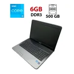 Ноутбук Medion Akoya P6634 / 15.6" (1366x768) TN / Intel Core i3-2350M (2 (4) ядра по 2.3 GHz) / 6 GB DDR3 / 500 GB HDD / Intel HD Graphics 3000 / WebCam / АКБ не тримає б/в