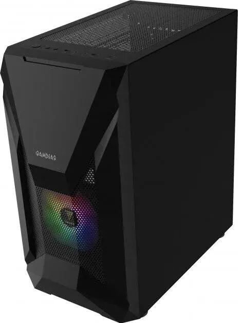 Ігровий ПК Gamdias Athena E1 Elite Black Tower / AMD Ryzen 5 3600 (6(12) ядра по 3.6-4.2 GHz) / 16GB DDR4 / 500GB SSD M.2 / AMD Radeon RX 590, 8 GB GD -bit / HDMI / 700W - зображення 4