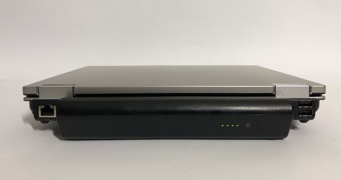 Нетбук Б-клас HP Elitebook 2540p / 12.1" (1280x800) TN / Intel Core i7-640LM (2 (4) ядра по 2.13 - 2.93 GHz) / 6 GB DDR3 / 80 GB SSD / Intel HD Graphics / WebCam / Посилена батарея б/в - изображение 3