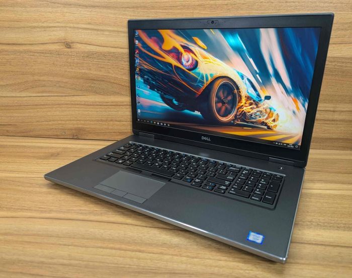 Мобільна робоча станція Dell Precision 7740 / 17,3" (1920x1080) IPS / Intel Xeon E-2276M (6 (12) ядер по 2,8 - 4,7 ГГц) / 32 ГБ DDR4 / 512 ГБ SSD / nVidia Quadro RTX 4000, 8 ГБ GDDR6, 256-біт / Веб-камера / HDMI / Windows 10 б/в - зображення 5