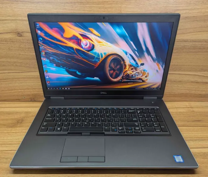 Мобільна робоча станція Dell Precision 7740 / 17.3" (1920x1080) IPS / Intel Xeon E-2276M (6 (12) ядер по 2.8 - 4.7 GHz) / 32 GB DDR4 / 1000 GB SSD / nVidia Quadro RTX 4000, 8 GB GDDR6, 256-bit / WebCam / Windows 10 б/в - зображення 2