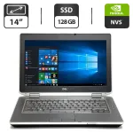 Ноутбук Dell Latitude E6420 / 14" (1600x900) TN / Intel Core i7-2620M (2 (4) ядра по 2.7 - 3.4 GHz) / 8 GB DDR3 / 128 GB SSD / nVidia NVS 4200M, 1 GB GDDR3a, 64-bit / VGA б/в