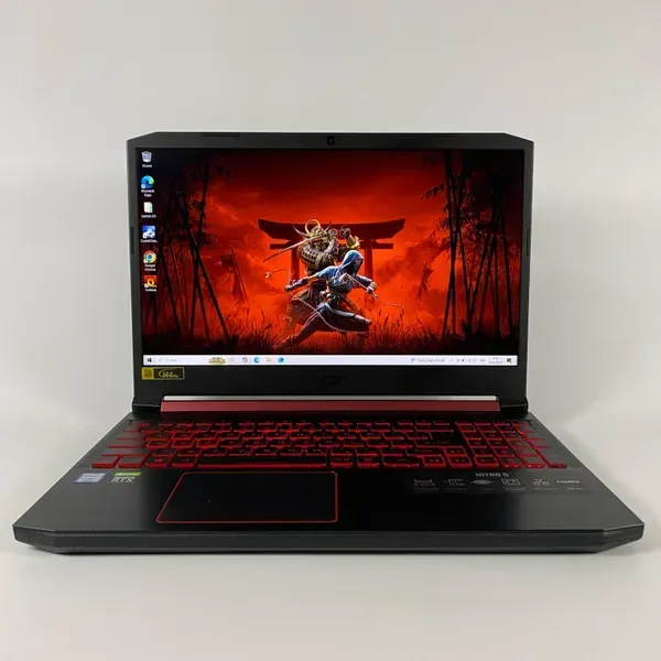 Ігровий ноутбук Acer Nitro 5 AN515-54 / 15.6" (1920x1080) IPS / Intel Core i7-9750H (6 (12) ядер по 2.6 - 4.5 GHz) / 16 GB DDR4 / 512 GB SSD / nVidia GeForce RTX 2060, 6 GB GDDR6, 192-bit / WebCam / HDMI б/в - зображення 2