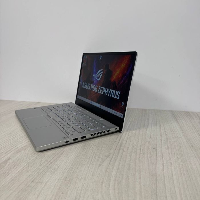 Ігровий ноутбук Asus ROG Zephyrus G14 GA401QM / 14" (1920x1080) IPS / AMD Ryzen 9 5900HS (8 (16) ядер по 3,0 - 4,6 ГГц) / 16 ГБ DDR4 / 512 ГБ SSD NVMe / nVidia GeForce RTX 3060, 6 ГБ GDDR6, 192-біт б/в - изображение 6