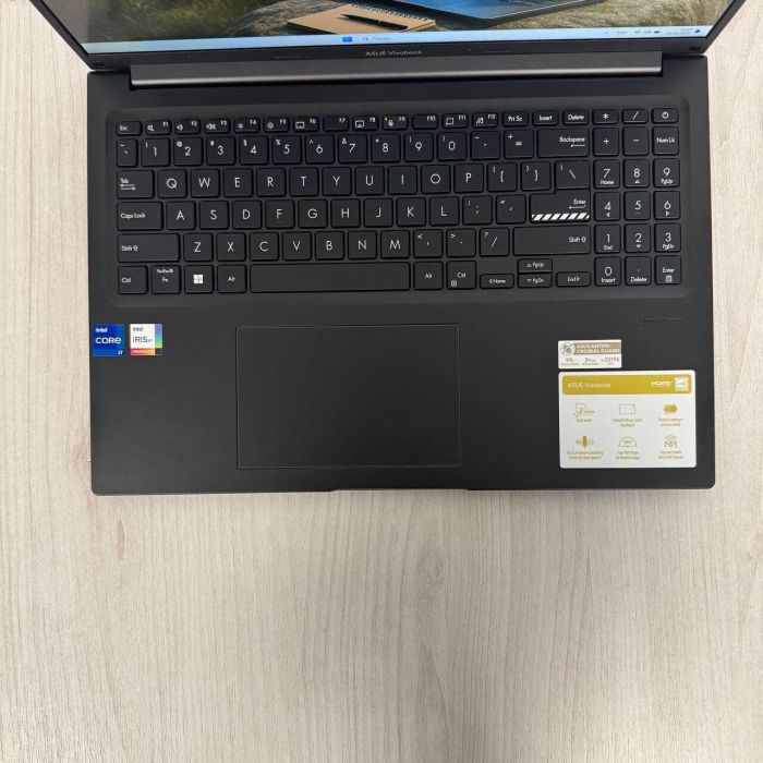 Ультрабук Б-клас Asus VivoBook 16 F1605VA / 16" (1920x1200) IPS / Intel Core i7-1355U (10 (12) ядер по 1.7 - 5.0 GHz) / 16 GB DDR4 / 512 GB SSD NVMe / Intel Iris Xe Graphics / WebCam б/в - зображення 7