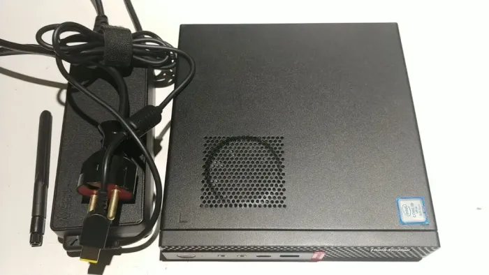 Неттоп Lenovo ThinkStation P330 Tiny USFF / Intel Core i9-9900T (8 (16) ядер по 2.1 - 4.4 GHz) / 16 GB DDR4 / 512 GB SSD / nVidia Quadro P620, 2 GB GDDR5X, 128-bit / WI-FI / Windows 11 +  Блок живлення у комплекті б/в - зображення 10