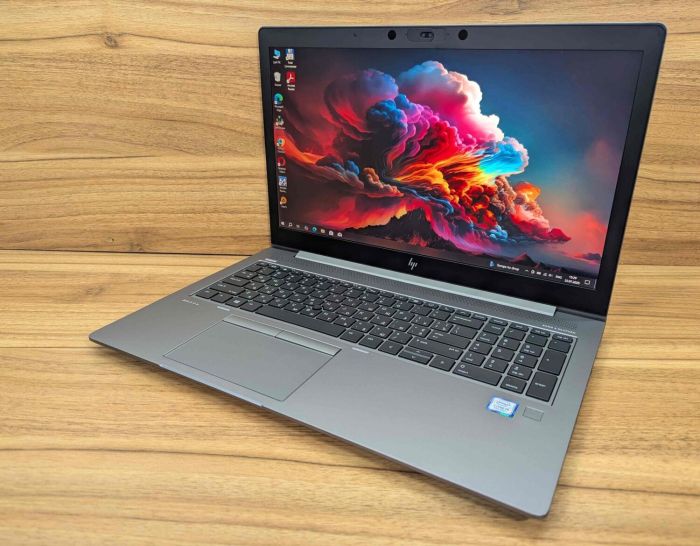 Мобільна робоча станція HP Zbook 15U G5 / 15.6" (1920x1080) IPS / Intel Core i5-8250U (4 (8) ядра по 1.6 - 3.4 GHz) / 16 GB DDR4 / 512 GB SSD / AMD Radeon Pro WX 3100, 2 GB GDDR5, 128-bit / WebCam / Fingerprint / Windows 10 б/в - зображення 5