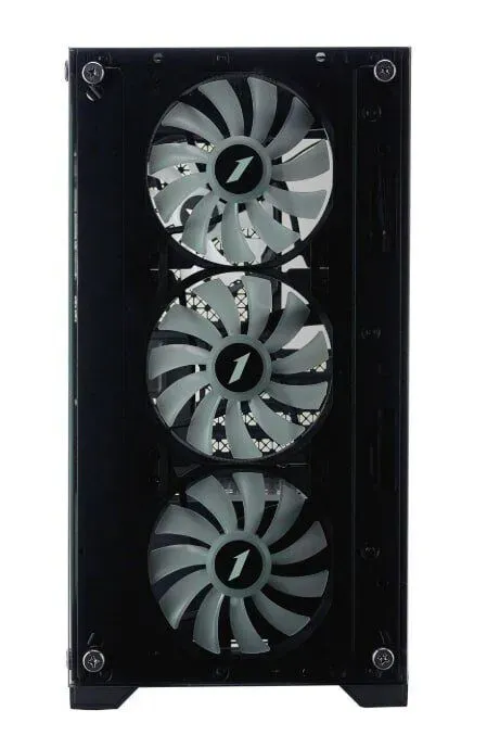 Ігровий ПК 1stPlayer X2-M-BK-4F7 Black Tower / AMD Ryzen 9 7900X (12 (24) ядер по 4.7 - 5.6 GHz) / 32 GB DDR5 / 1000 GB SSD M.2 / AMD Radeon RX 9060 XT, 16 GB GDDR6, 128-bit б/в - зображення 3