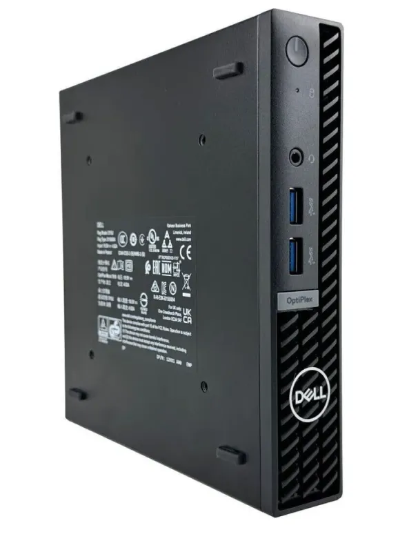 Неттоп Dell OptiPlex 7010 Micro USFF / Intel Core i3-13100T (4 (8) ядра по 2.5 - 4.2 GHz) / 16 GB DDR4 / 960 GB SSD / Intel UHD Graphics 730 б/в - зображення 4