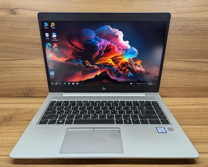 Ультрабук HP EliteBook 840 G6 / 14" (1920x1080) IPS / Intel Core i5-8265U (4 (8) ядра по 1.6 - 3.9 GHz) / 16 GB DDR4 / 512 GB SSD / Intel UHD Graphics 620 / WebCam / TouchID / Windows 10 б/в - зображення 2