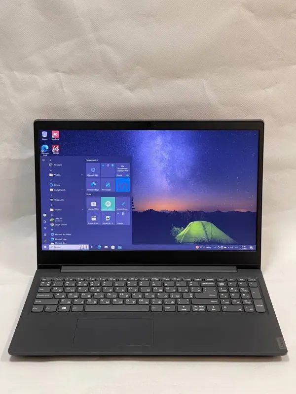 Ультрабук Lenovo IdeaPad S145-15IKB / 15.6" (1920x1080) TN / Intel Core i3-7020U (2 (4) ядра по 2.3 GHz) / 8 GB DDR4 / 128 GB SSD + 320 GB HDD / Intel HD Graphics 620 / WebCam б/в - зображення 3