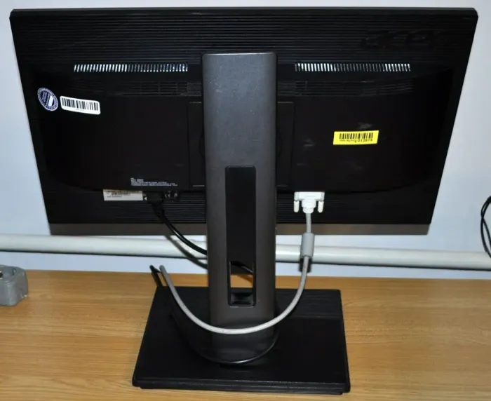 Монітор Acer Professional B226HQL / 22" (1920x1080) TN / VGA, DVI / Вбудовані колонки 1x 1W б/в - зображення 5