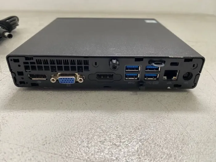 Неттоп HP EliteDesk 800 G2 Desktop Mini PC USFF / Intel Core i5-6500T (4 ядра по 2.5 - 3.1 GHz) / 16 GB DDR4 / 480 GB SSD / Intel HD Graphics 530 б/в - зображення 3