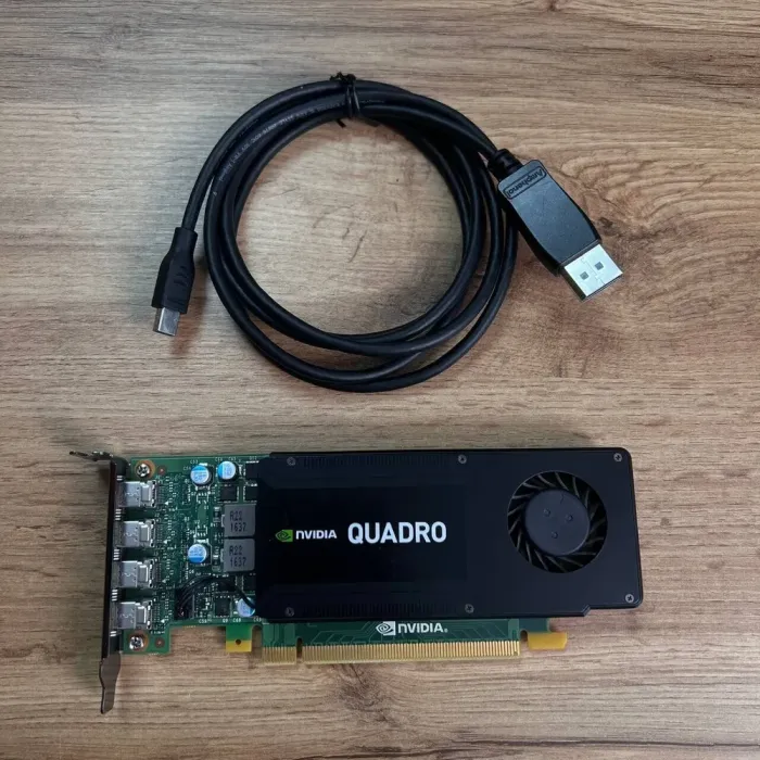 Дискретна відеокарта nVidia Quadro K1200, 4 GB GDDR5, 128-bit / 4x Mini DisplayPort б/в - зображення 2