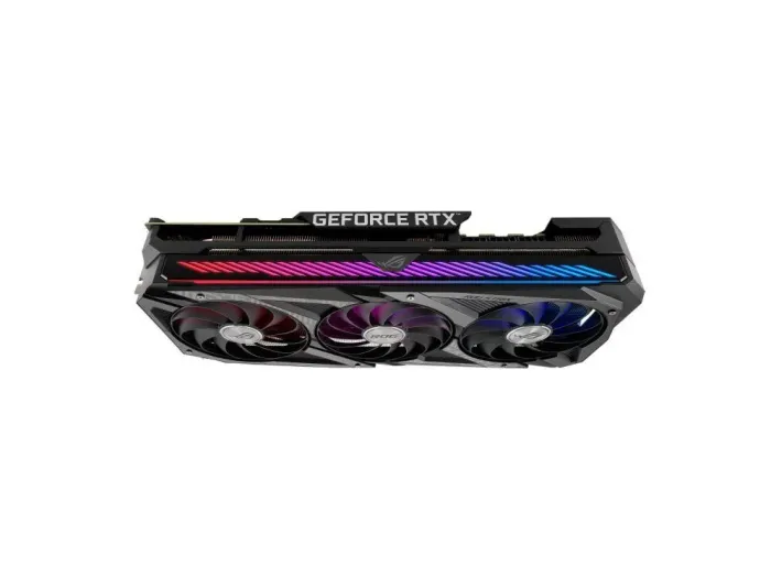 Дискретна відеокарта Asus GeForce RTX 3080 ROG Strix OC, 10 GB GDDR6X, 320-bit / 2x HDMI, 3x DisplayPort / (ROG-STRIX-RTX3080-O10G-GAMING) б/в - зображення 2