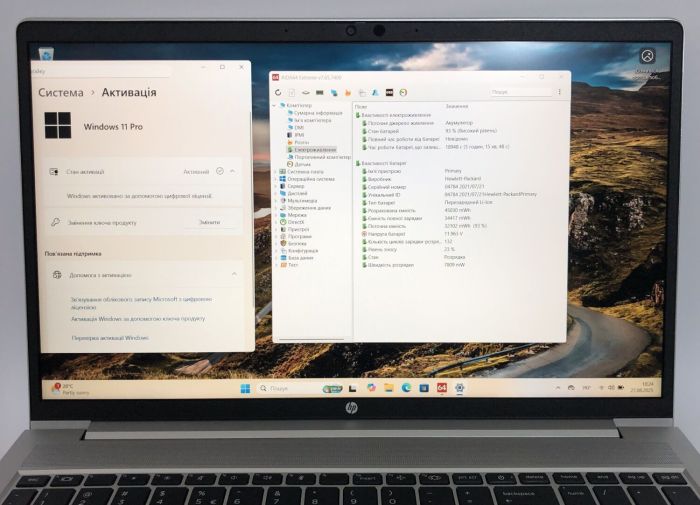 Ультрабук HP ProBook 450 G8 / 15.6" (1920x1080) IPS / Intel Core i3-1115G4 (2 (4) ядра по 1.7 - 4.1 GHz) / 8 GB DDR4 / 256 GB SSD NVMe / Intel UHD Graphics / WebCam / Win 11 Pro б/в - зображення 9