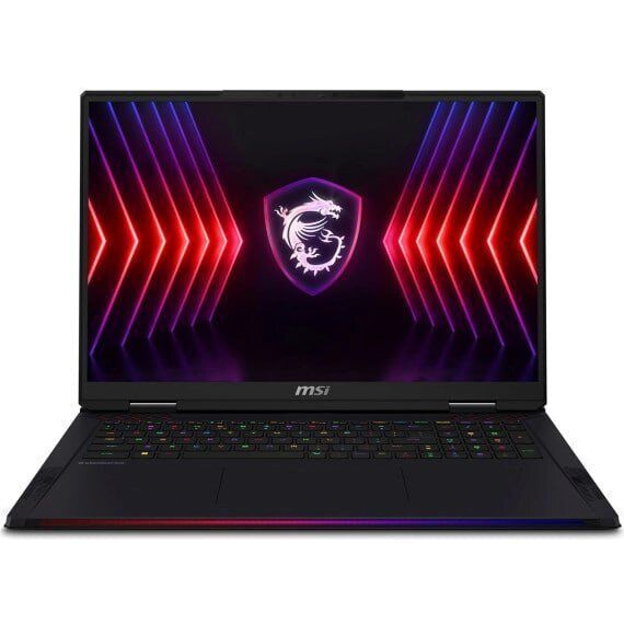 Ігровий ноутбук MSI Raider 18 HX A14VGG / 18" (2560x1600) IPS / Intel Core i9-14900HX (24 (32) ядра по 2,2 - 5,7 ГГц) / 64 ГБ DDR5 / 2000 ГБ SSD NVMe / nVidia GeForce RTX 4070, 8 ГБ GDDR6, 128-біт / WebCam / Win 11 Home - зображення 2