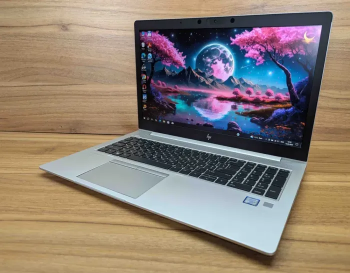 Ультрабук HP EliteBook 850 G6 / 15.6" (1920x1080) IPS / Intel Core i5-8365U (4 (8) ядра по 1.6 - 4.1 GHz) / 16 GB DDR4 / 480 GB SSD / Intel UHD Graphics / Fingerprint / WebCam / Windows 10 б/в - зображення 5