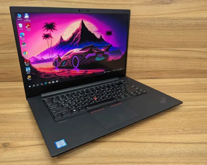 Мобільна робоча станція Lenovo ThinkPad P1 Gen 2 / 15,6" (1920x1080) IPS / Intel Core i7-9850H (6 (12) ядер по 2,6 - 4,6 ГГц) / 16 ГБ DDR4 / 512 ГБ SSD / nVidia Quadro T2000 Max-Q, 4 ГБ GDDR5, 128-біт / WebCam / Fingerprint / Windows 10 б/в - зображення 4