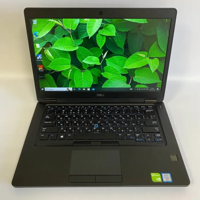 Ігровий ноутбук Dell Latitude 5491 / 14" (1920x1080) IPS / Intel Core i7-8850H (6 (12) ядер по 2.6 - 4.3 GHz) / 16 GB DDR4 / 512 GB SSD / nVidia GeForce MX130, 2 GB GDDR5, 64-bit / WebCam б/в - зображення 2