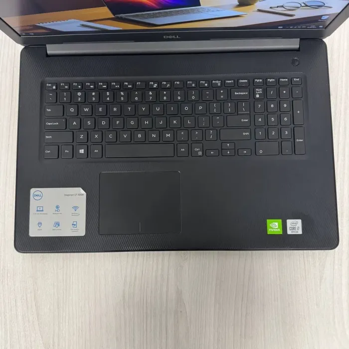 Ноутбук Dell Inspiron 3793 / 17.3" (1920x1080) TN / Intel Core i7-1065G7 (4 (8) ядра по 1.3 - 3.9 GHz) / 16 GB DDR4 / 512 GB SSD NVMe / nVidia GeForce MX230, 2 GB GDDR5, 64-bit / WebCam б/в - зображення 7