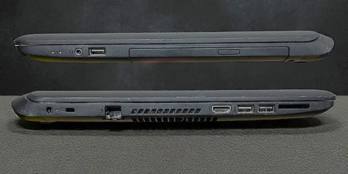 Ноутбук Б-клас HP 17-p023ng / 17.3" (1600x900) TN / AMD E1-6010 (2 ядра по 1.35 GHz) / 4 GB DDR3 / 120 GB SSD / AMD Radeon R2 Graphics / WebCam / DVD-ROM / Без АКБ б/в - изображение 6