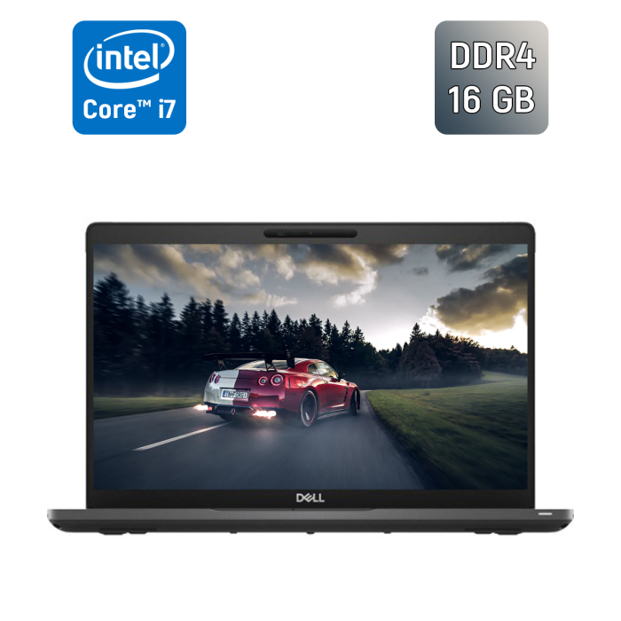 Ультрабук Dell Latitude 5400 / 14" (1920x1080) IPS / Intel Core i7-8665U (4 (8) ядра по 1.9 - 4.8 GHz) / 16 GB DDR4 / 512 GB SSD / Intel UHD Graphics 620 / WebCam / TouchID / Windows 10 б/в - изображение 1