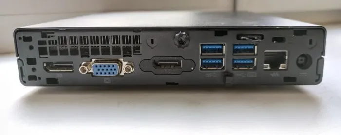 Неттоп HP ProDesk 600 G2 Mini PC USFF / Intel Core i5-6500T (4 ядра по 2.5 - 3.1 GHz) / 8 GB DDR4 / 256 GB SSD M.2 / Intel HD Graphics 530 / DisplayPort  б/в - зображення 5