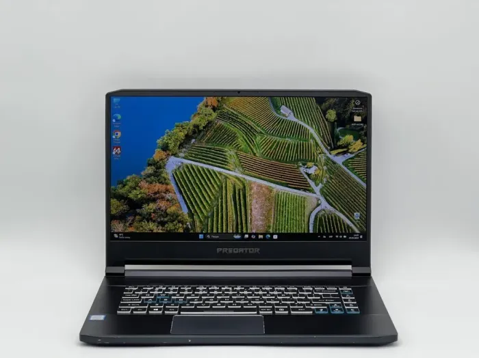 Ігровий ноутбук Б-клас Acer Predator PT515-51 / 15.6" (1920x1080) IPS / Intel Core i7-8750H (6 (12) ядер по 2.2 - 4.1 GHz) / 16 GB DDR4 / 480 GB SSD / nVidia GeForce RTX 2060, 6 GB GDDR6, 192-bit / WebCam б/в - зображення 2