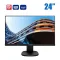 Монітор Philips 243S7EJMB / 24" (1920x1080) IPS / VGA, DisplayPort, HDMI, USB, Audio / VESA 100x100 б/в