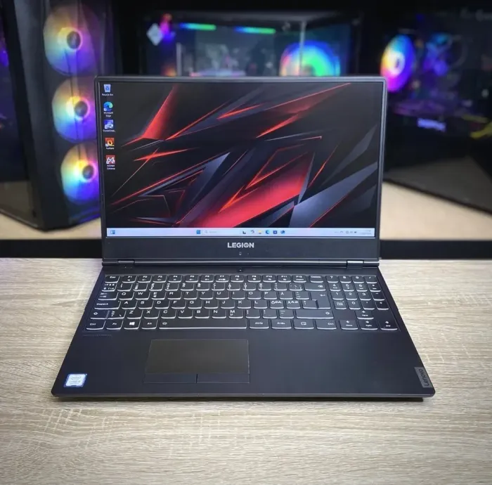 Ігровий ноутбук Lenovo Legion Y540-15IRH / 15.6" (1920x1080) IPS / Intel Core i5-9300H (4 (8) ядра по 2.4 - 4.1 GHz) / 16 GB DDR4 / 512 GB SSD / nVidia GeForce RTX 2060, 6 GB GDDR6, 192-bit / WebCam б/в - зображення 2