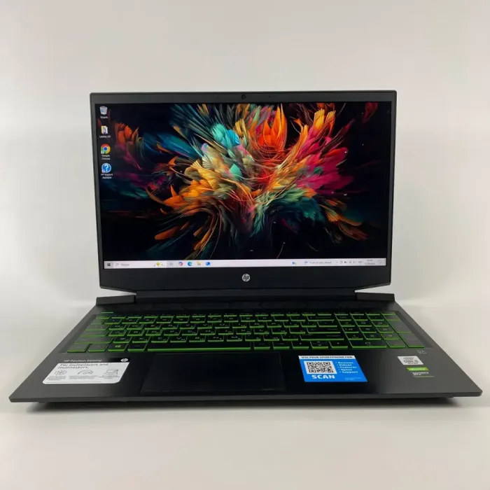 Ігровий ноутбук Б-класу HP Pavilion Gaming 16-a0032dx / 16" (1920x1080) IPS / Intel Core i5-10300H (4 (8) ядра по 2,5 - 4,5 ГГц) / 16 ГБ DDR4 / 512 ГБ SSD / nVidia GeForce GTX 1660 Ti Max-Q, 6 ГБ GDDR6, 192-біт / WebCam / HDMI б/в - зображення 2