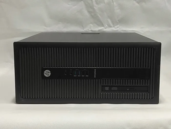 Комплект ПК: комп'ютер HP EliteDesk 800 G1 Tower / Intel Core i3-4130 (2 (4) ядра по 3.4 GHz) / 8 GB DDR3 / 500 GB HDD / Intel HD Graphics 4400 / DVD-ROM + Монітор Samsung SyncMaster E1920 / 19" (1366x768) TN / VGA б/в - зображення 7