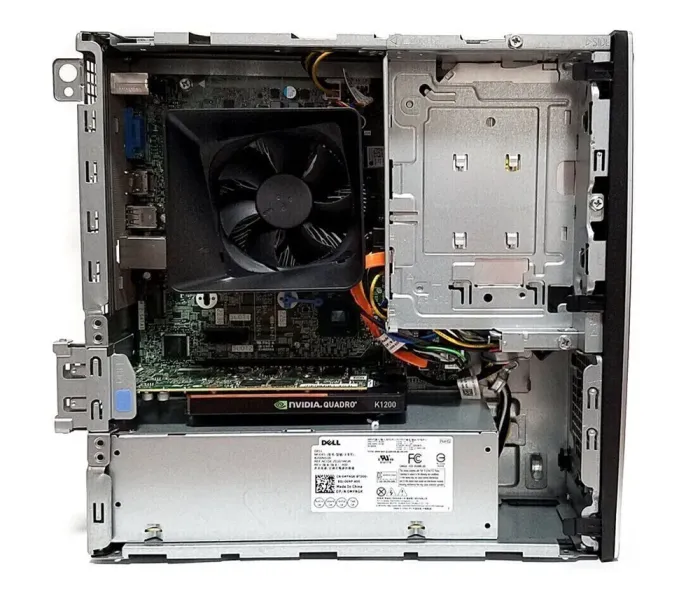 Комп'ютер Dell Inspiron 3470 SFF / Intel Core i3-8100 (4 ядра по 3.6 GHz) / 32 GB DDR4 / 256 GB SSD M.2 / nVidia Quadro K1200, 4 GB GDDR5, 128-bit / Win 10 Home б/в - зображення 4