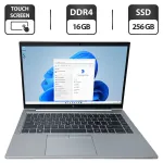 Ультрабук Б-клас HP EliteBook 845 G7 / 14" (1920x1080) TN Touch / AMD Ryzen 5 Pro 4650U (6 (12) ядер по 2.1 - 4.0 GHz) / 16 GB DDR4 / 256 GB SSD / AMD Radeon RX Vega 6 Graphics / WebCam / HDMI б/в