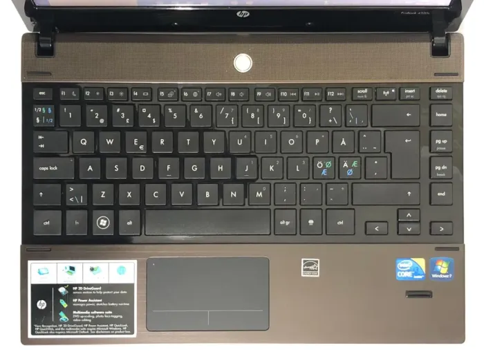 Ноутбук Б-клас HP ProBook 4320s / 13.3" (1366x768) TN / Intel Core i3-370M (2 (4) ядра по 2.4 GHz) / 4 GB DDR3 / 250 GB HDD / Intel HD Graphics / WebCam / DVD-ROM б/в - зображення 8