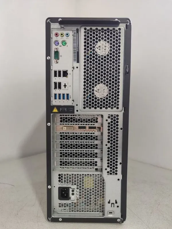 Робоча станція Lenovo ThinkStation P500 Tower / Intel Xeon E5-2683 v3 (14 (28) ядер по 2.0 - 3.0 GHz) / 32 GB DDR4 / 240 GB SSD / nVidia Quadro K4200, 4 GB GDDR5, 256-bit / DVD-ROM б/в - зображення 5