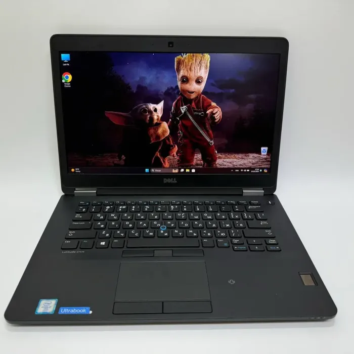 Ультрабук Б-клас Dell Latitude E7470 / 14" (1920x1080) IPS / Intel Core i7-6600U (2 (4) ядра по 2.6 - 3.4 GHz) / 16 GB DDR4 / 256 GB SSD / Intel HD Graphics 520 / WebCam / Win 11 Pro б/в - зображення 2
