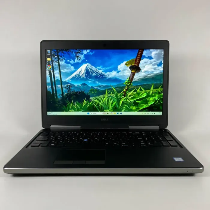 Мобільна робоча станція Б-класу Dell Precision 7520 / 15,6" (1920x1080) IPS / Intel Core i7-7820HQ (4 (8) ядра по 2.9 - 3.9 GHz) / 16 GB DDR4 / 512 GB SSD / nVidia Quadro M2200, 4 GB GDDR5, 128-bit / WebCam / HDMI б/в - изображение 2