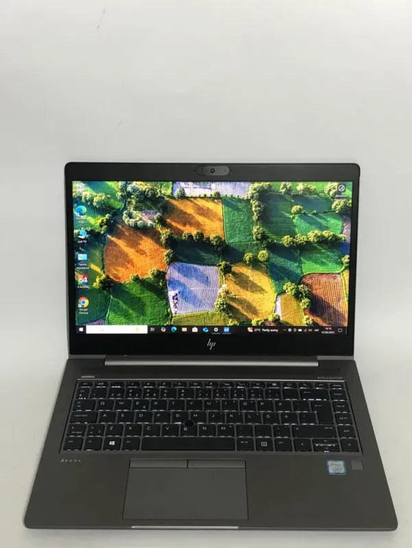 Ультрабук Б-клас HP ZBook 14u G6 / 14" (1920x1080) IPS / Intel Core i7-8565U (4 (8) ядра по 1.8 - 4.6 GHz) / 16 GB DDR4 / 512 GB SSD NVMe / Intel UHD Graphics / WebCam / Win 10 Pro б/в - зображення 2