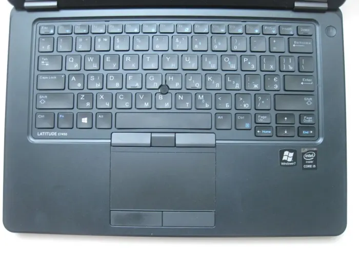 Ультрабук Dell Latitude E7450 / 14" (1920x1080) IPS / Intel Core i7-5600U (2 (4) ядра по 2.6 - 3.2 GHz) / 8 GB DDR3 / 256 GB SSD / Intel HD Graphics 5500 / WebCam б/в - зображення 3